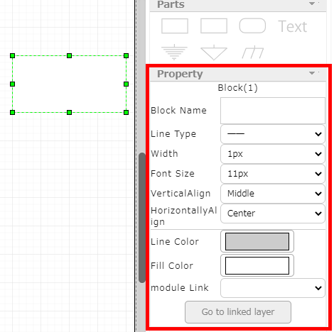 Set module link properties /assets/images/screen_struct